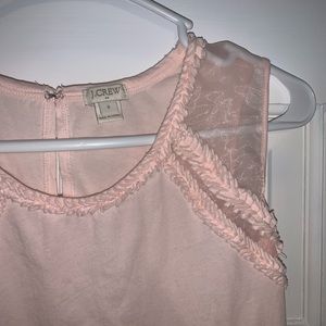 Pink J Crew Blouse